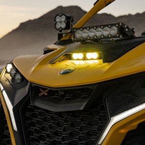 Can-Am Maverick R Light Kit - Hood - Baja Designs - S2 Pro - `24-`27